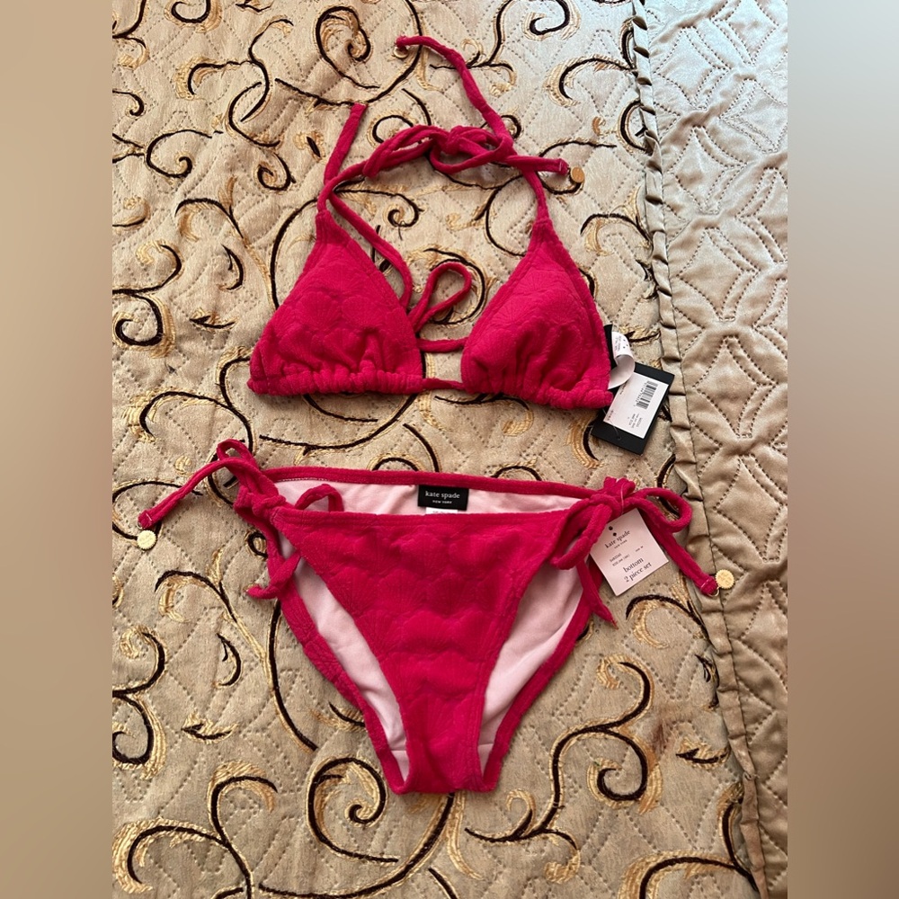 Kade Spade Pink Sea Shell Bikini